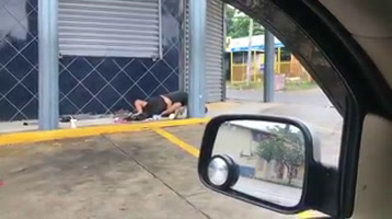 Voyeur outdoor sex