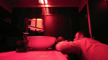 Fucking strong the skinny in the bathroom of the disc