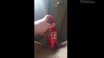 Masturbación exclusivo de coca cola