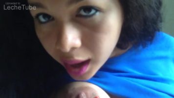 Busty Latin Khalifa masturbates until she finishes