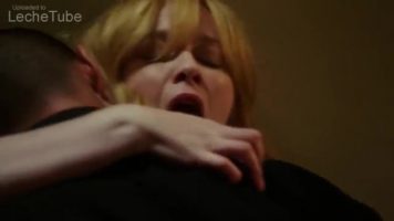 Christina Hendricks horny blonde screams with pleasure as she gets penetrated