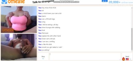 Omegle Hot Girl 2020 Pt1 of young busty doing live