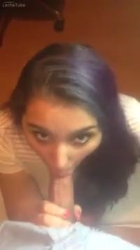 No le digas a mi novio que te chupe la verga hijo de putas