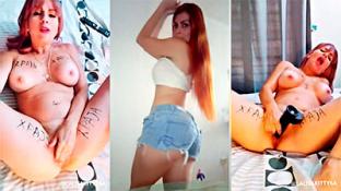 Caliente milf Venezolana se toca todo el cuerpo y esta que arde