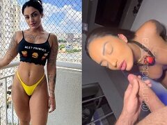 Supuesto video porno xxx de Amanda Souza chupando vergas