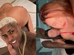 Mc Ig follando con Isadora Albuquerque y sus amigas calientes sexo 3