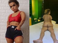 Nuevo video porno intimo de Mini Gabys teniendo sexo cabalgando vergas