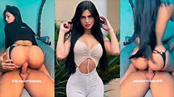 La brasileña Brenda Trindade montando video porno brasileño