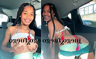 Dominicana Madeline Acepta El Reto En La Plataforma Xxx desde el carro live