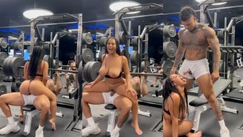 Jaaden Kyrelle Does A Quickie At The Gym