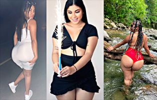 Banquera Dominicana Cheila Marte En mamando guebo en la banca