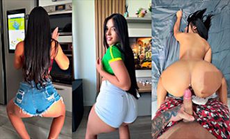 Ester Muniz Le Rompen El Culo y se le vienen 2 veces en las nalgas