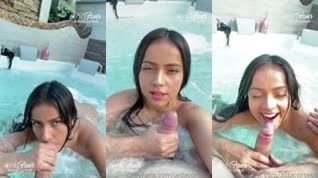 Aida Cortes en la piscina chupandosela a un narco de miami video xxx lechetube