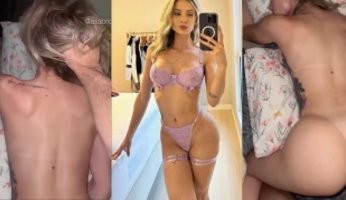 Sabrina de Martini de quatro dando a xoxota com força