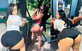 Melanie Diaz Bailarina De Santana Barber Shop Video Porno