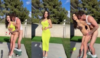 Jameliz Perfect Outdoor Sex Standing Up Porn Video