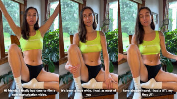 Piper Quinn Wanted to Do Yoga, But She Masturbates Instead