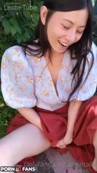 Asian Milk Maid ElfGirlTalia Outdoor Masturbation Video Leaked