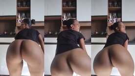 Mulatinha Caiu Na Net Rebolando Sem Calcinha